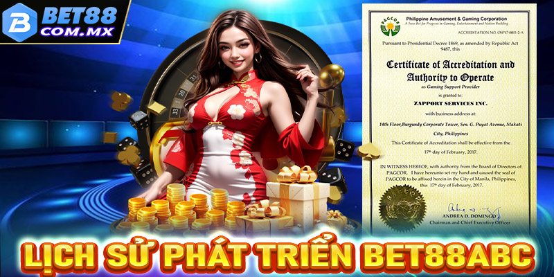 Lịch sử phát triển của Bet88abc